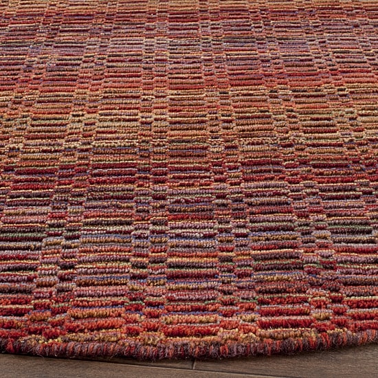 Safavieh Himalaya Collection Lysette Striped Round Area Rug