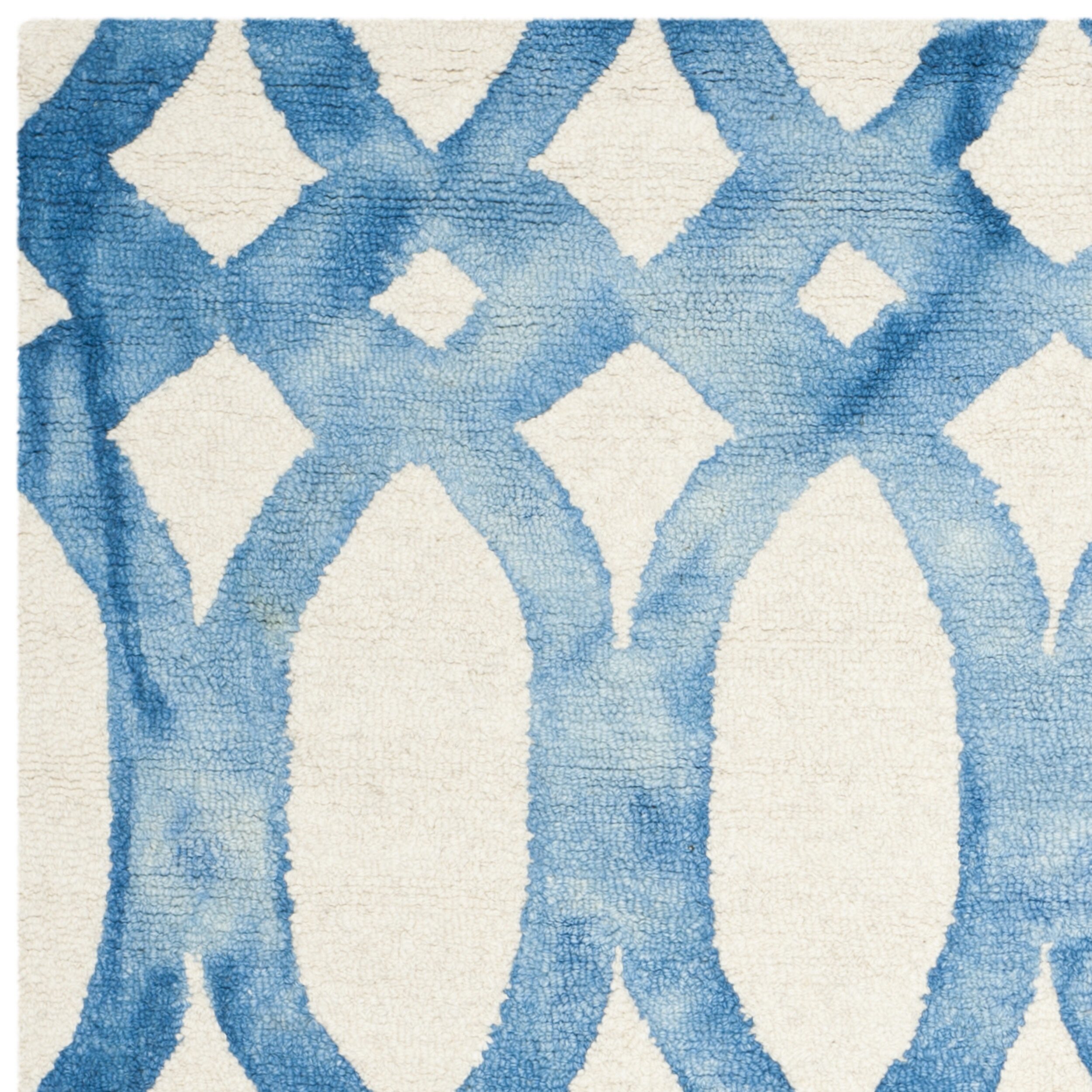 Safavieh Dip Dye Collection Maralyn Geometric Square Area Rug