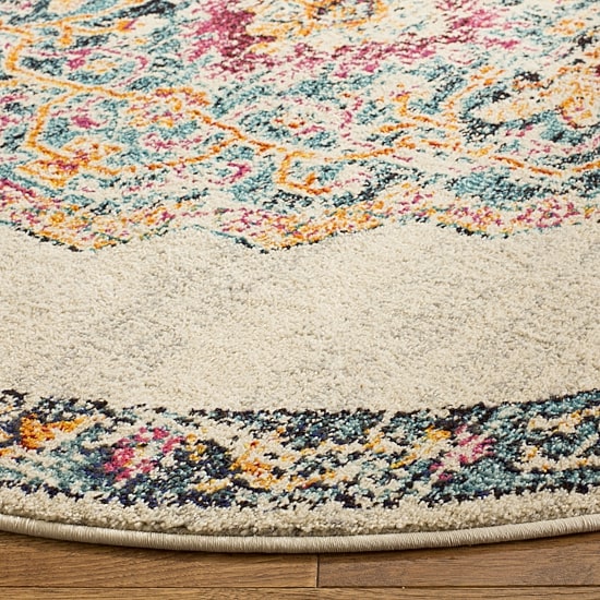 Safavieh Monaco Collection Ilean Oriental Round Area Rug