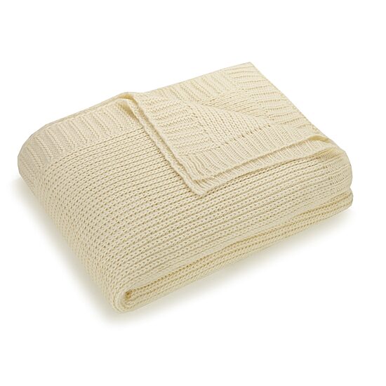 Peking Handicraft Sweater Knit Blanket