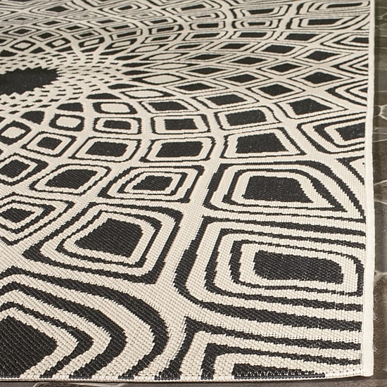 Safavieh Courtyard Collection Jacinth Geometric Indoor/Outdoor Area Rug