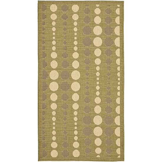 Safavieh Courtyard Collection Joisse Geometric Indoor/Outdoor Area Rug