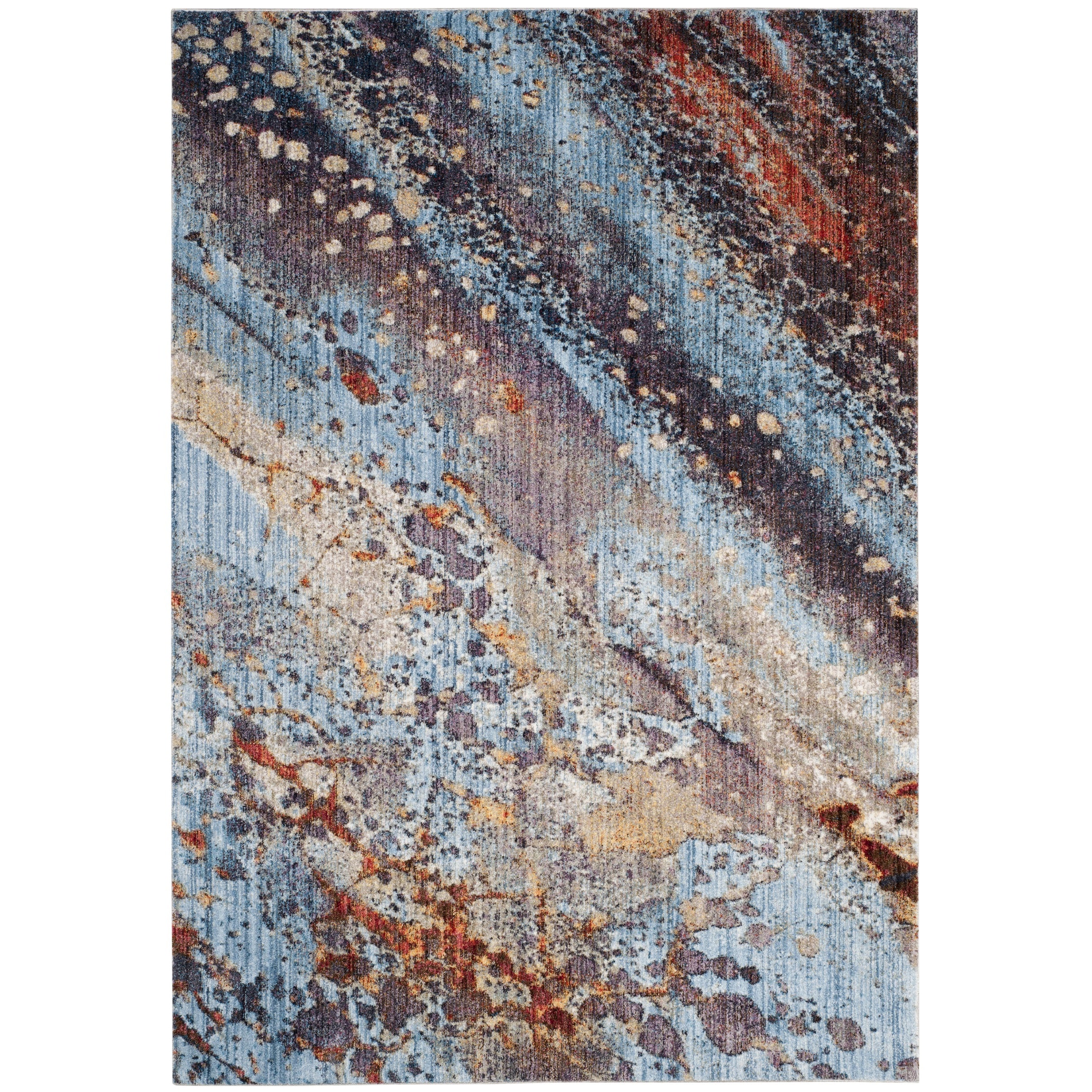 Safavieh Monray Collection Caylee Geometric Square Area Rug