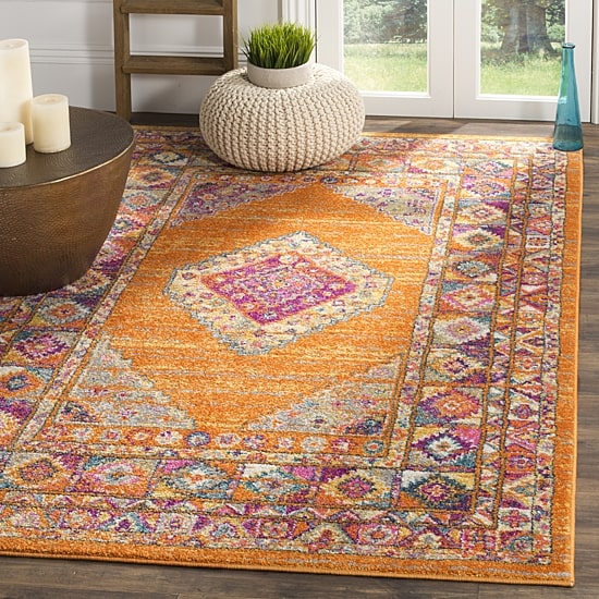 Safavieh Madison Collection Essence Oriental Square Area Rug