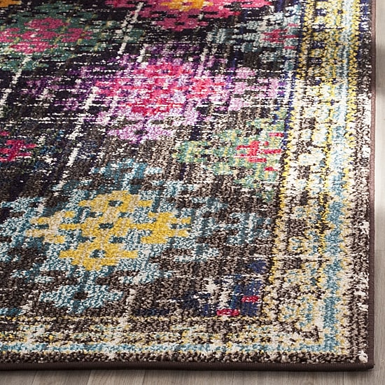 Safavieh Monaco Collection Flint Geometric RunnerRug