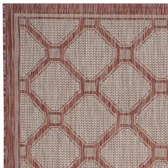 Safavieh Courtyard Collection Corrine Oriental Indoor/Outdoor Area Rug