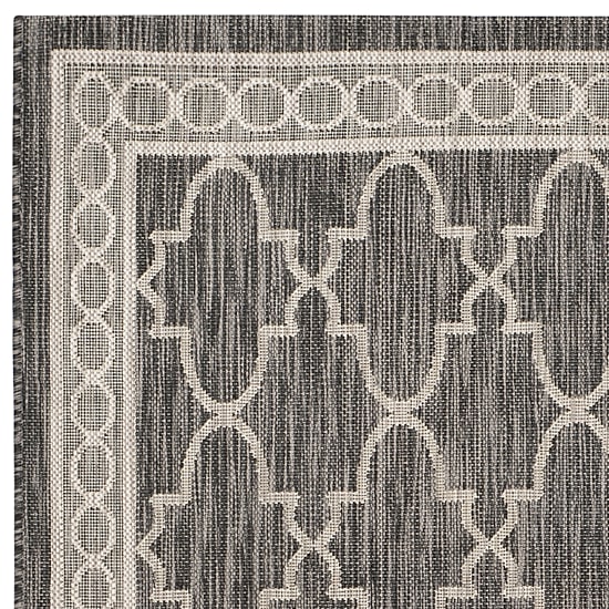Safavieh Courtyard Collection Keeley Geometric Indoor/Outdoor Area Rug