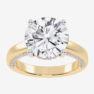 5 1-2 CTTW Lab-Grown Diamond Solitaire Ring