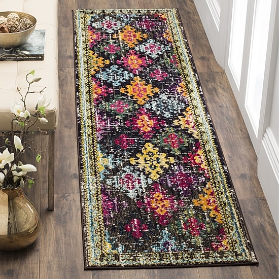 Safavieh Monaco Collection Flint Geometric RunnerRug