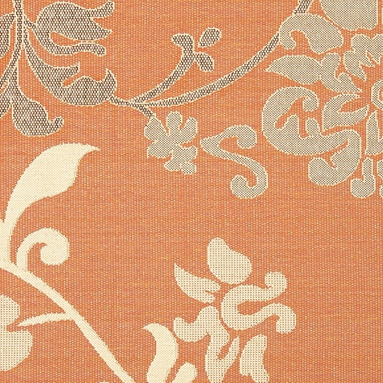 Safavieh Courtyard Collection Cole Floral Indoor/Outdoor Area Rug