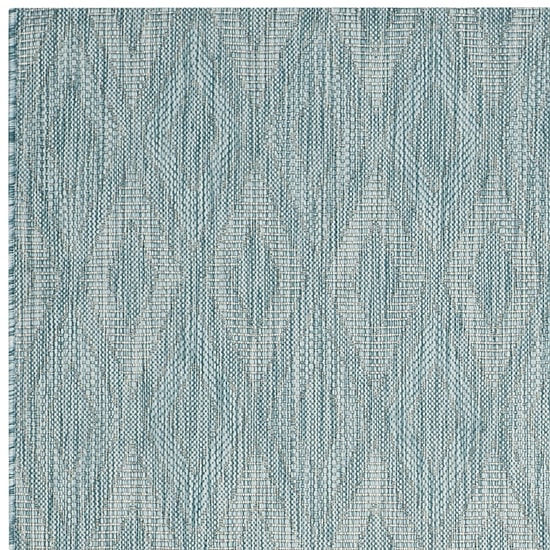 Safavieh Courtyard Collection Elisa Geometric Indoor/Outdoor Area Rug