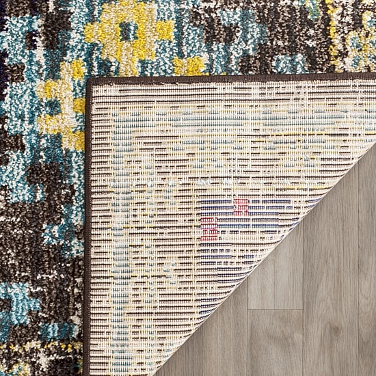 Safavieh Monaco Collection Flint Geometric RunnerRug