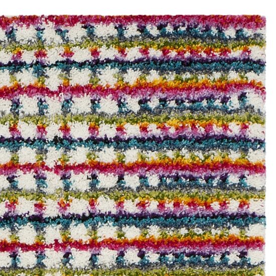 Safavieh Dorian Geometric Shag Rectangular Runner