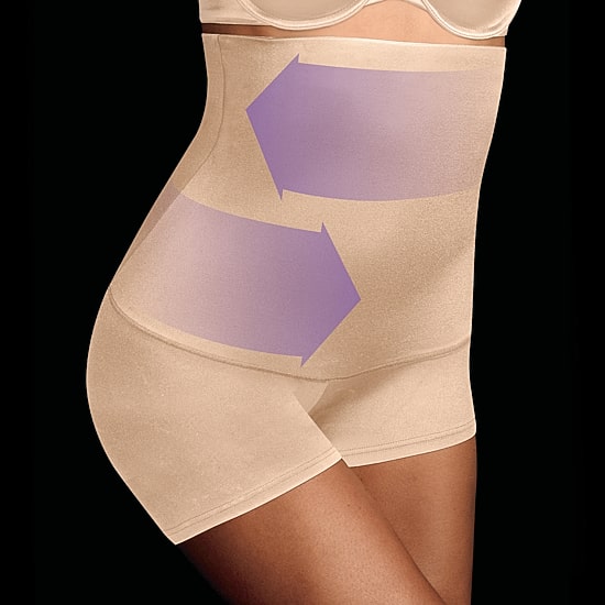 Maidenform High Waist Boyshort With Cool Comfort™ Control Briefs 2107