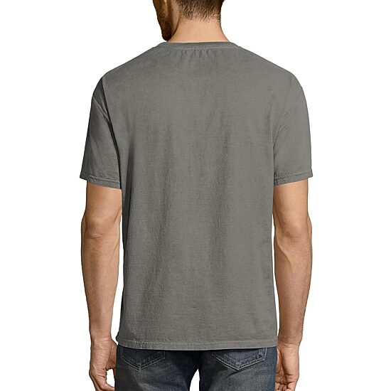Hanes Men's ComfortWash Garment-Dyed Short Sleeve Tee with Pocket
