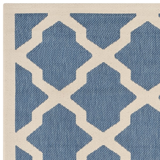 Safavieh Courtyard Collection Bailey Geometric Indoor/Outdoor Runner Rug