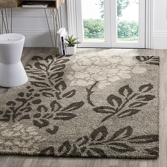 Safavieh Shag Collection Erica Geometric Square Area Rug