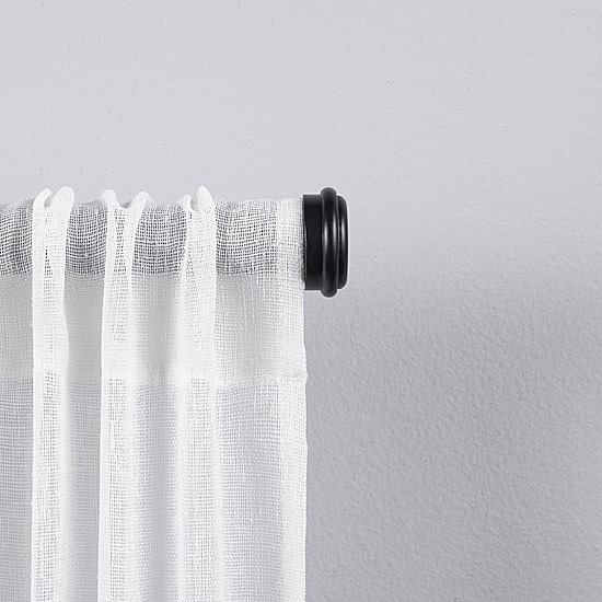 Exclusive Home Curtains Topper 1 IN Adjustable Curtain Rod