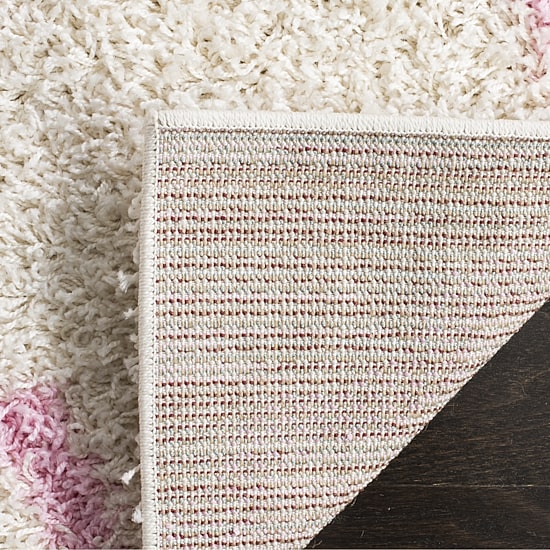 Safavieh Dallas Shag Collection Caris Geometric Runner Rug