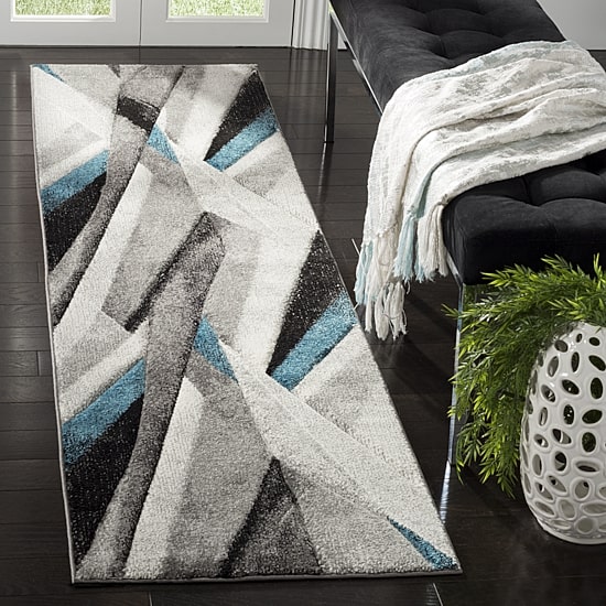 Safavieh Hollywood Collection Richard Abstract Runner Rug