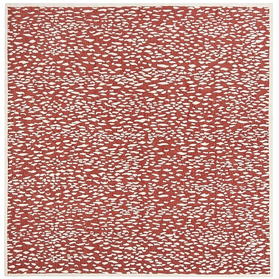 Safavieh Marbella Collection Gaia Geometric Square Area Rug
