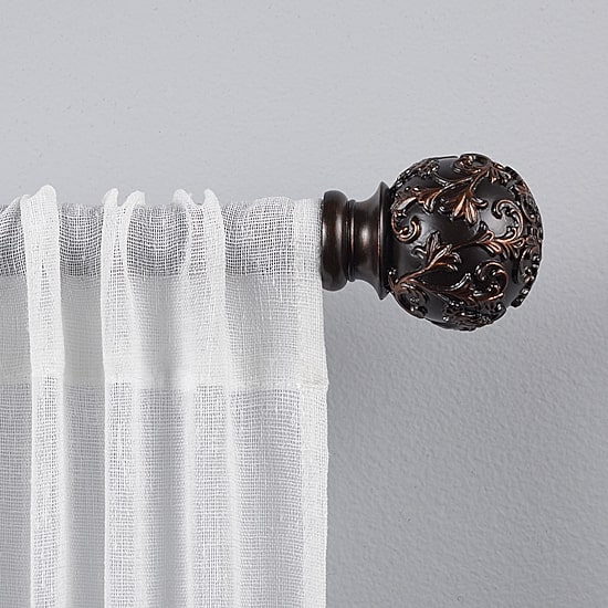 Exclusive Home Curtains Vine 1 IN Adjustable Curtain Rod