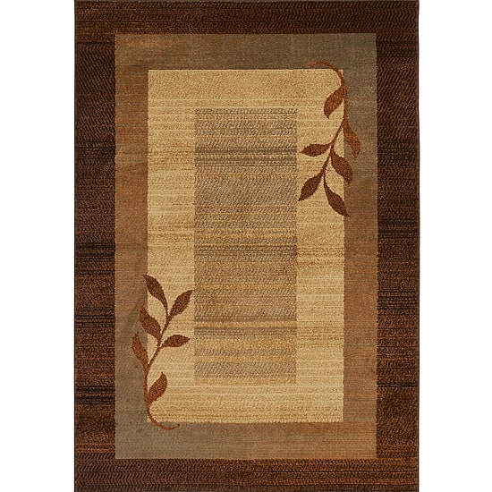 Home Dynamix Royalty Clover Border Indoor Round Area Rug