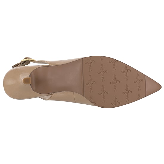 Easy Street Faye Womens Pointed Kitten Heel Pumps