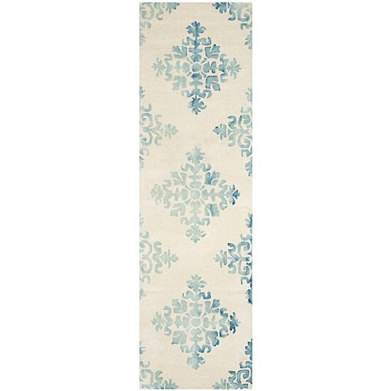 Safavieh Dip Dye Collection Durward Floral Runner Rug