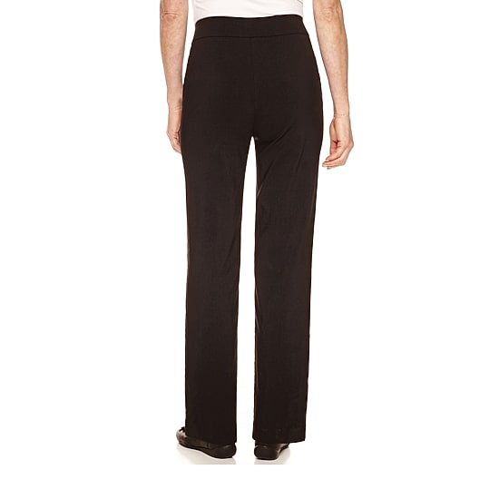 Alfred Dunner Classics Womens Allure Stretch Pant