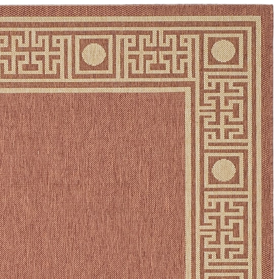 Safavieh Courtyard Collection Cherette Oriental Indoor/Outdoor Area Rug