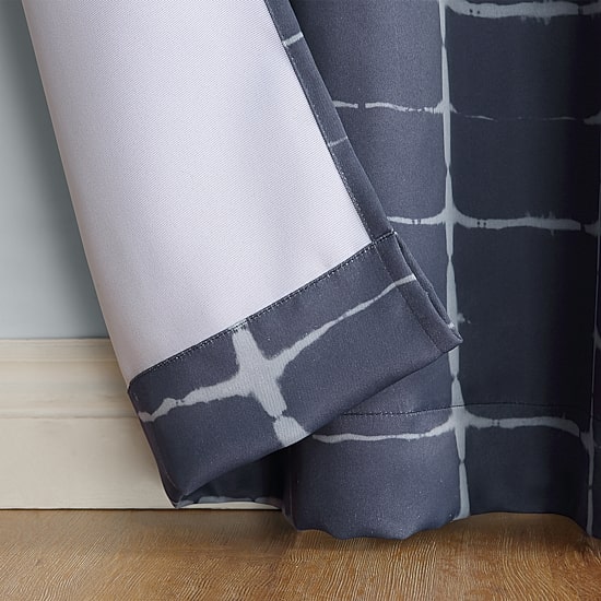 Sun Zero Saki Grommet Top Energy Saving Blackout Single Curtain Panel