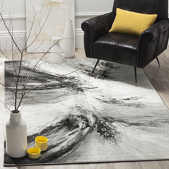 Safavieh Glacier Collection Derbhile Abstract Area Rug