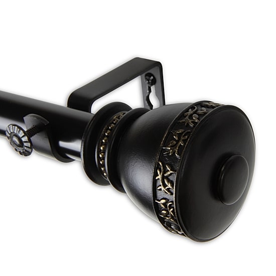 Rod Desyne Delaney 1 IN Adjustable Curtain Rod