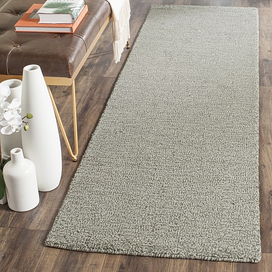 Safavieh Himalaya Collection Letters Solid Runner Rug