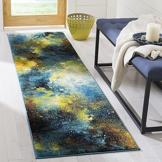 Safavieh Galaxy Collection Zoe Geometric Runner Rug