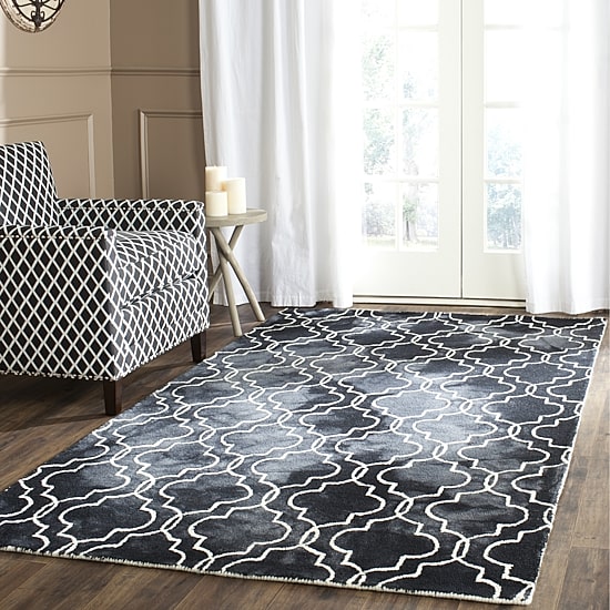 Safavieh Dip Dye Collection Serafim Geometric Square Area Rug