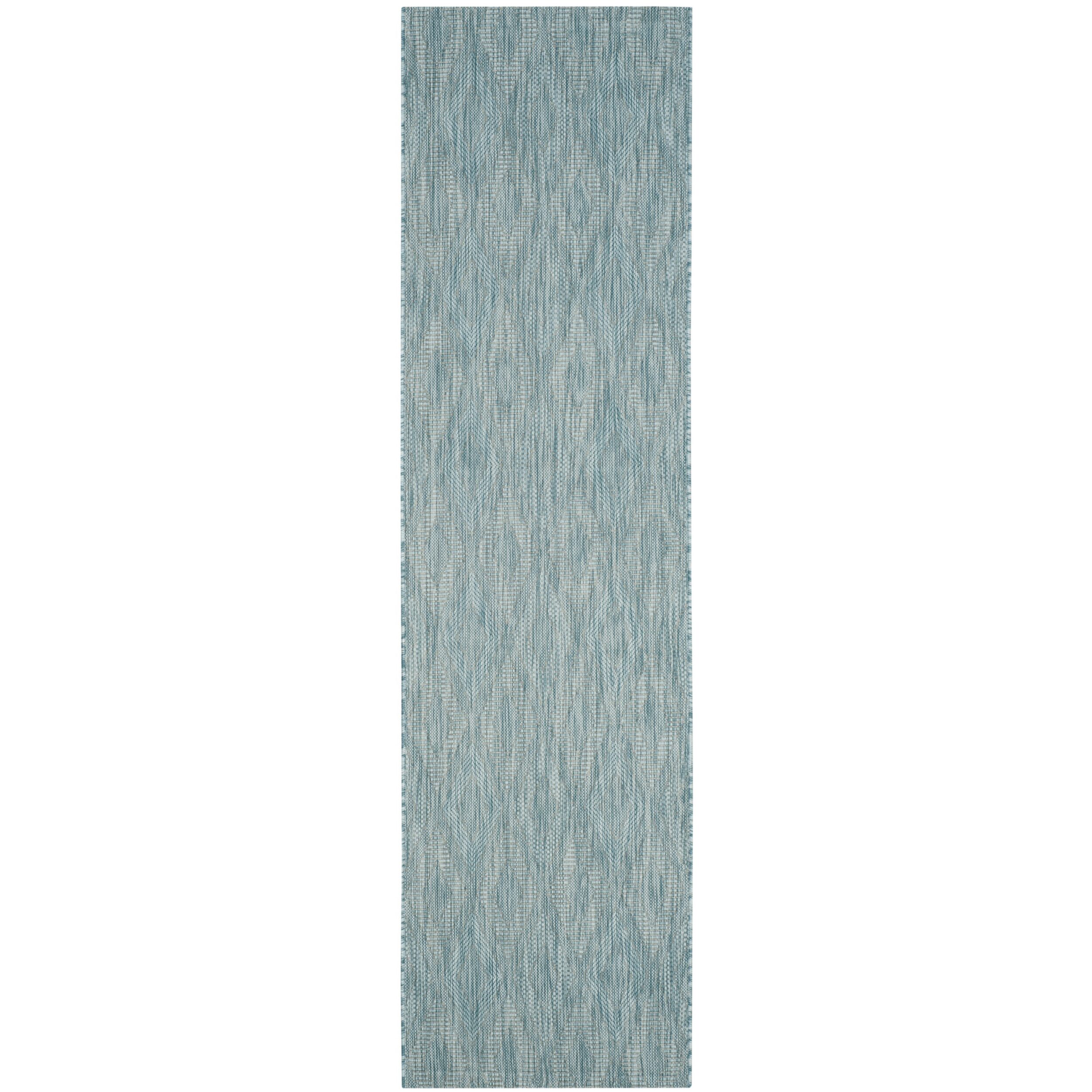 Safavieh Courtyard Collection Elisa Geometric Indoor/Outdoor Runner Rug