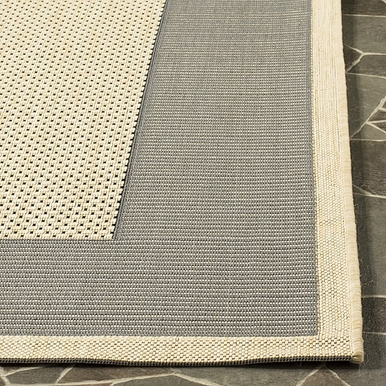 Safavieh Courtyard Collection Trina Bordered Indoor/Outdoor Area Rug
