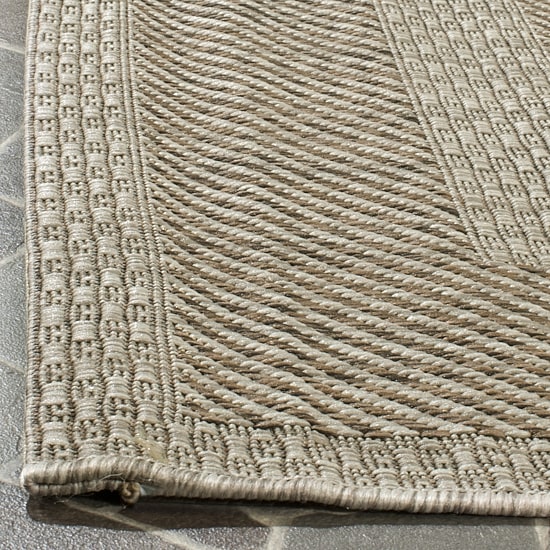 Safavieh Courtyard Collection Lorna Stripe Indoor/Outdoor Area Rug