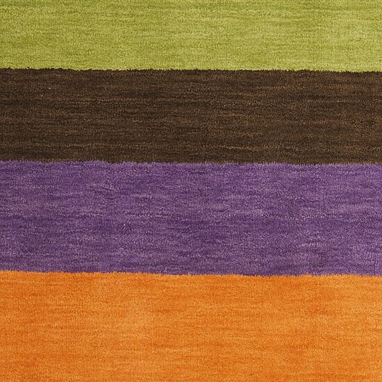 Safavieh Himalaya Collection Jessalyn Striped Square Area Rug