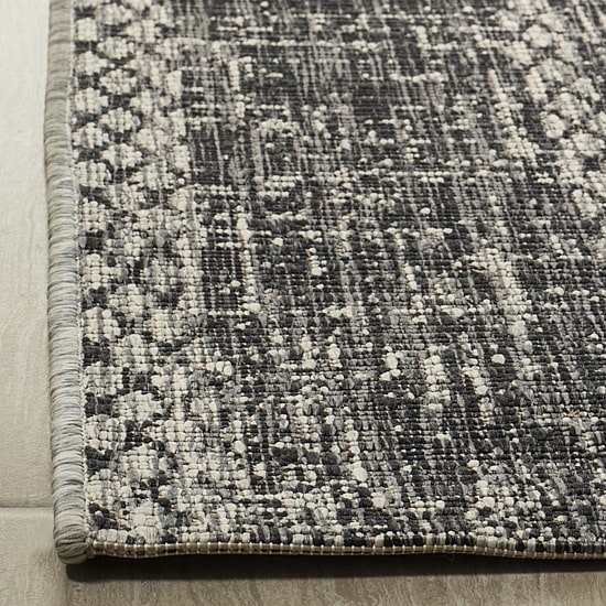Safavieh Courtyard Collection Elena Geometric Indoor/Outdoor Runner Rug