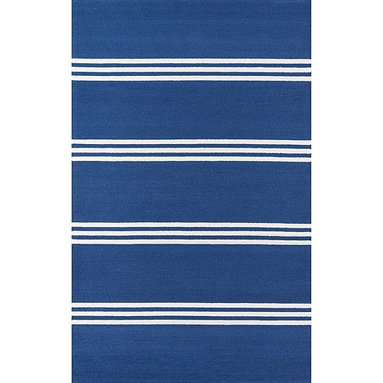 Momeni Veranda Striped Hooked Indoor Outdoor Rectangular Accent Rug