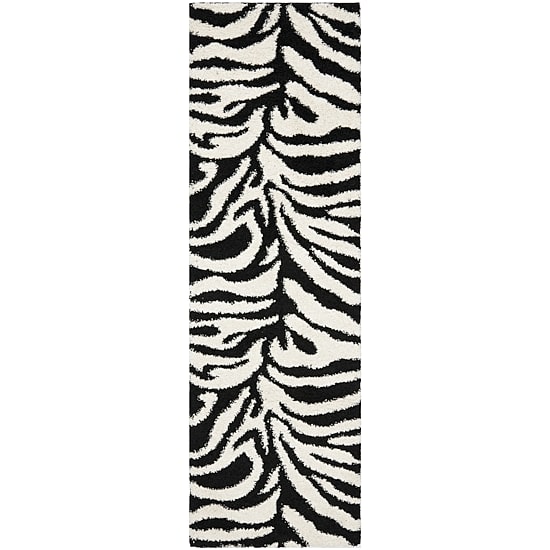 Safavieh Shag Collection Lennox Animal Runner Rug