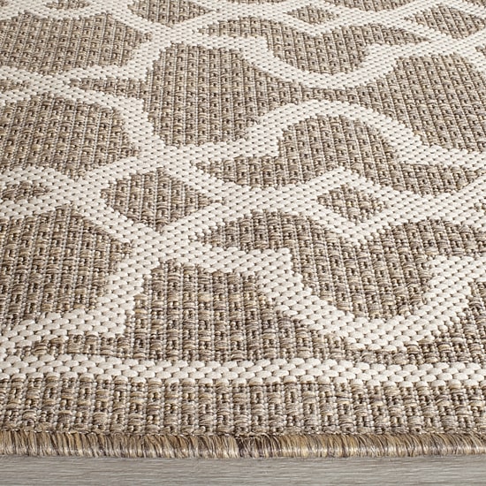 Safavieh Courtyard Collection Ariana Oriental Indoor/Outdoor Runner Rug