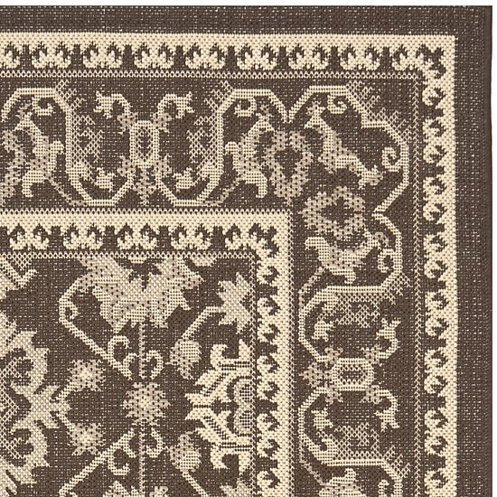 Safavieh Courtyard Collection Ilija Oriental Indoor/Outdoor Area Rug