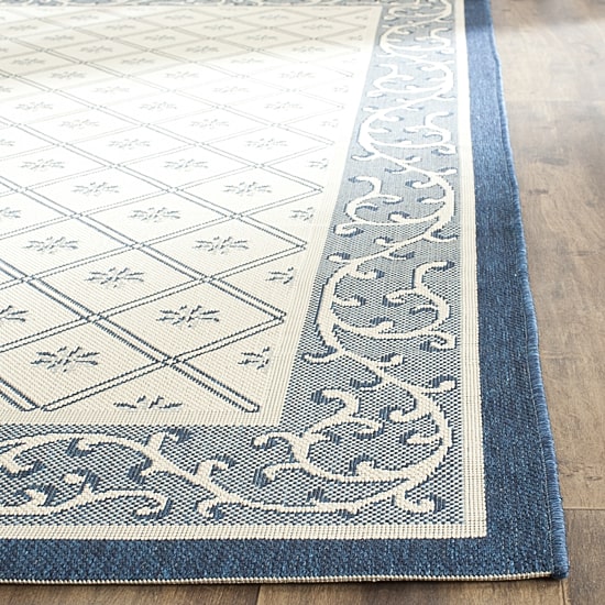 Safavieh Courtyard Collection Vernon Oriental Indoor/Outdoor Area Rug