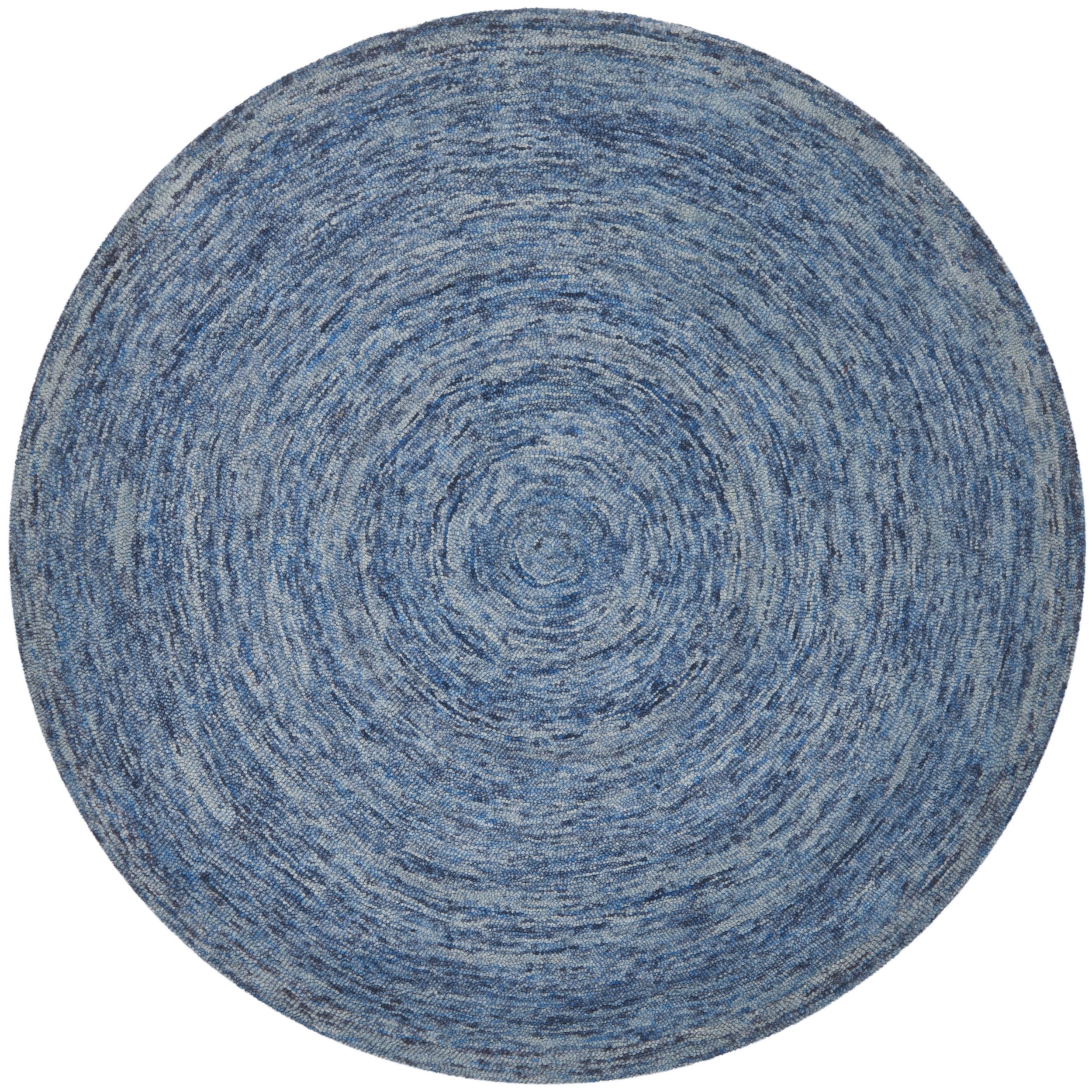 Safavieh Ikat Collection Jewell Geometric Round Area Rug