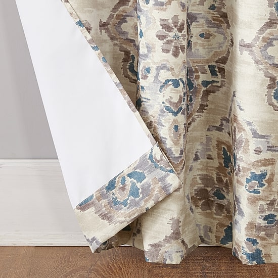 Sun Zero Regina Grommet Top Energy Saving Light-Filtering Single Curtain Panel