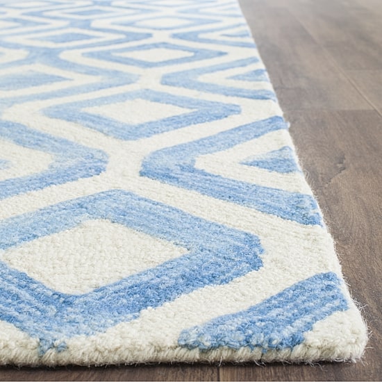 Safavieh Dip Dye Collection Lucian Geometric Runner Rug